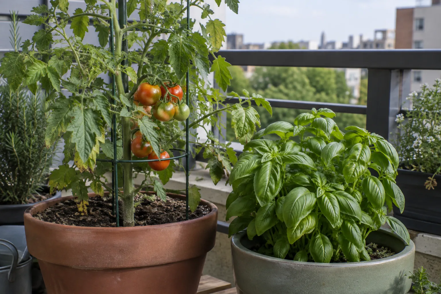 Companion Planting for Balcony Containers