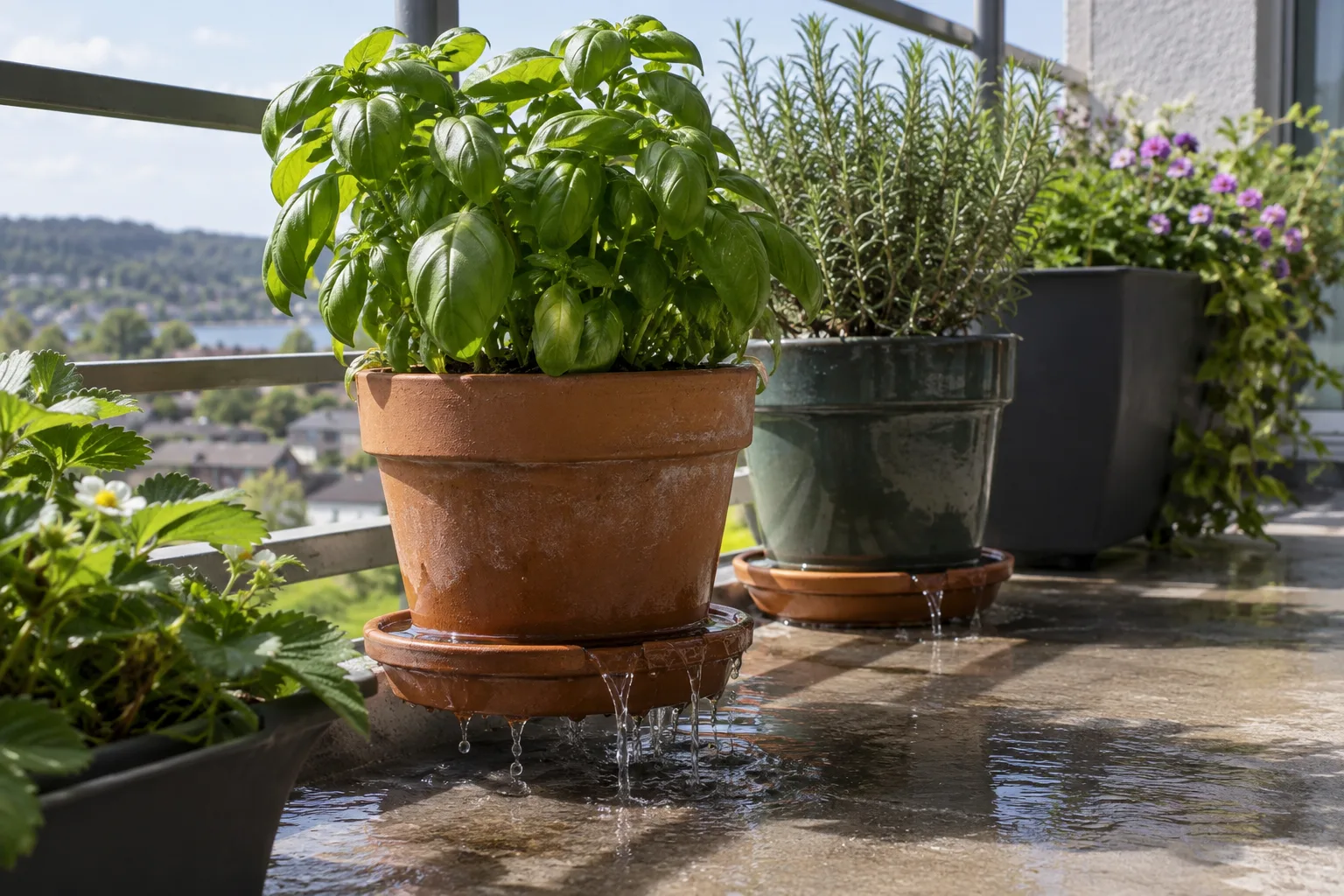 How to Fertilize Balcony Container Plants