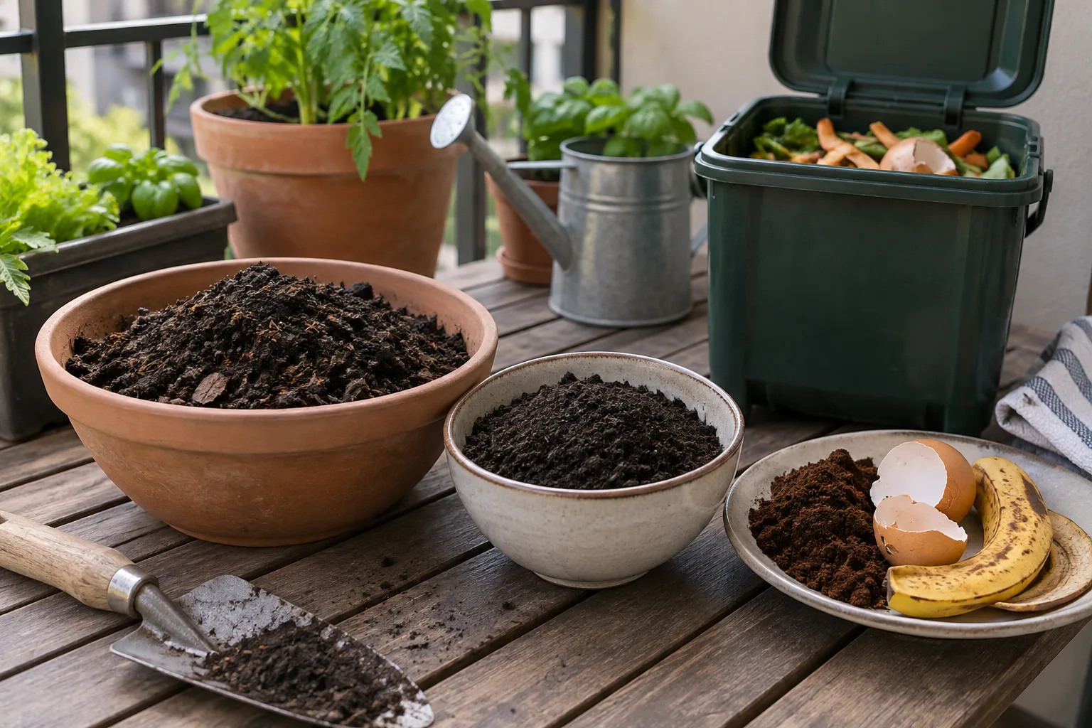 Homemade Fertilizer for Balcony Plants: What Actually Works