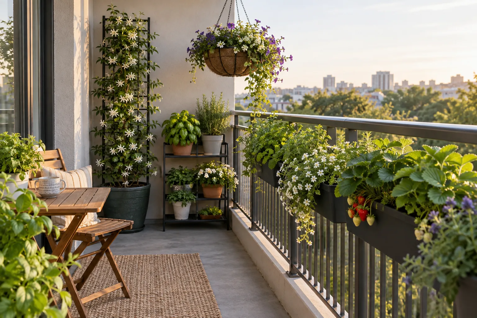 Vertical Gardening Ideas for a Small Balcony