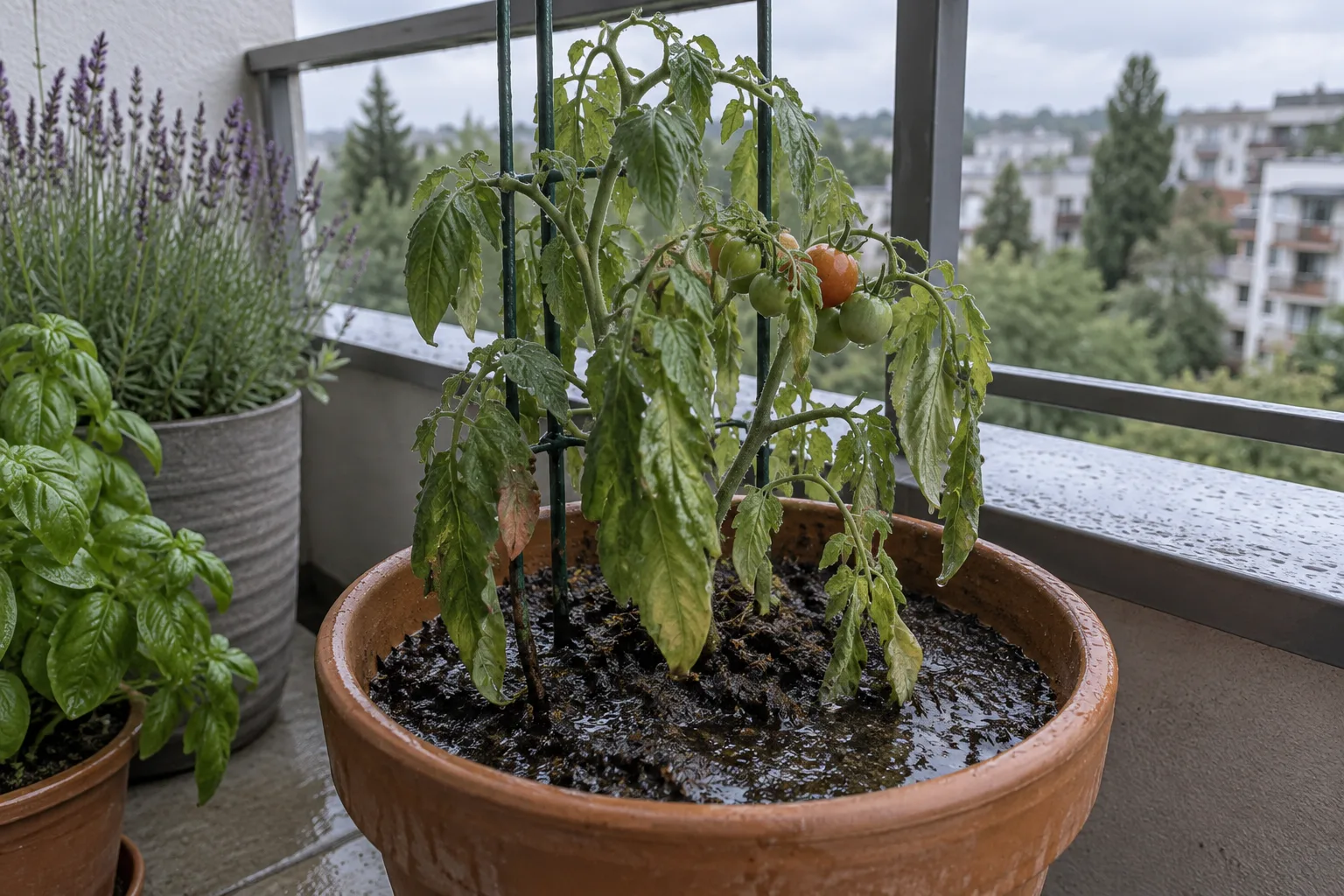 Root Rot on a Balcony: How to Catch It Early and Save the Plant