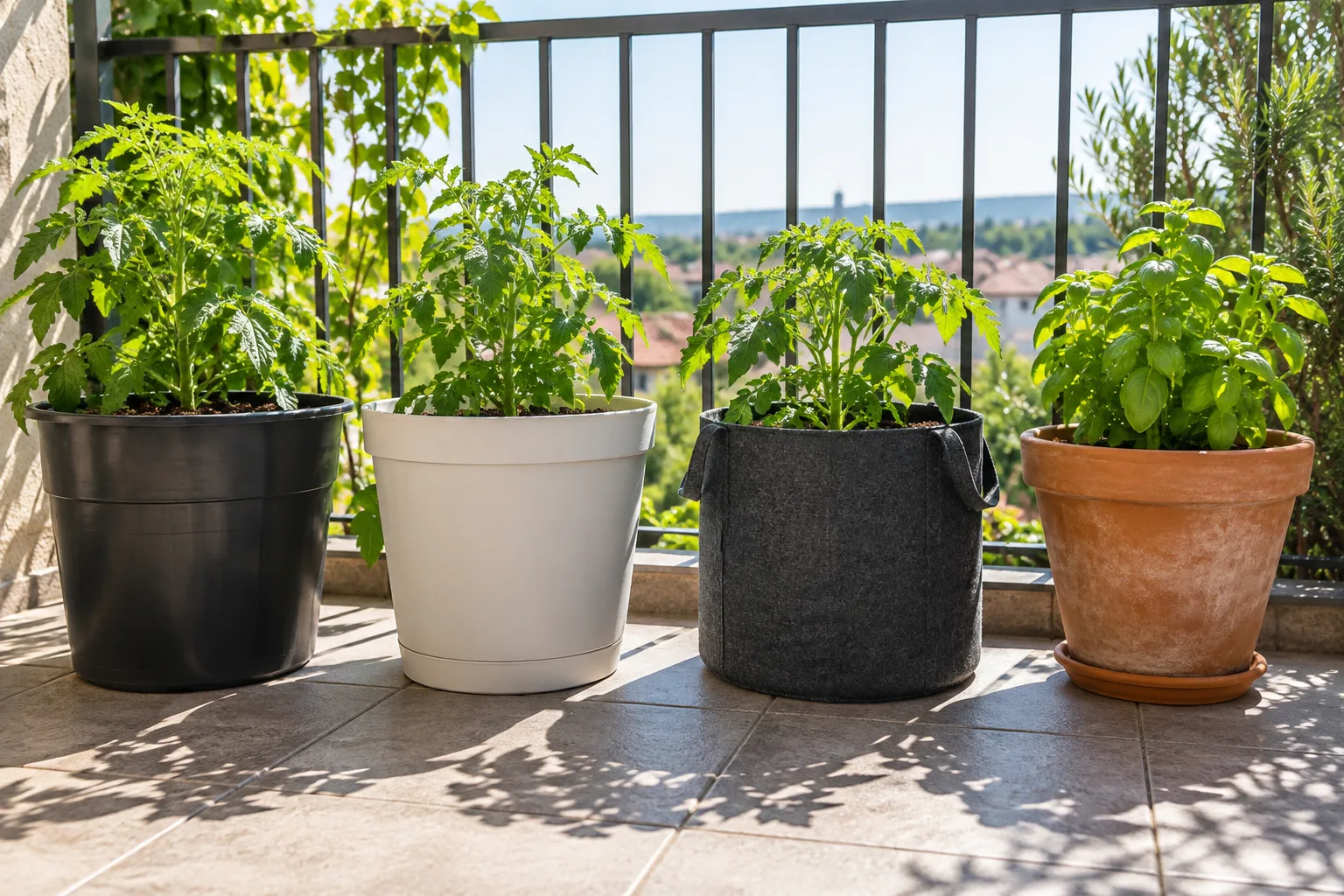 Does Pot Color and Material Affect Root Temperature?