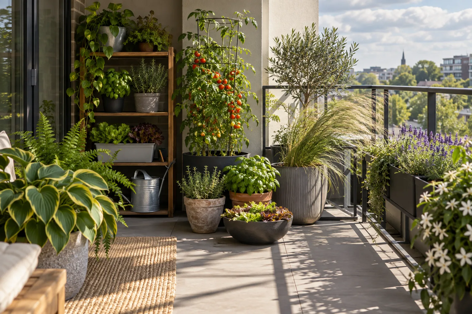 Choose Plants for Your Balcony Conditions