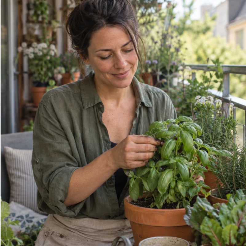 Maya at BalconySprout