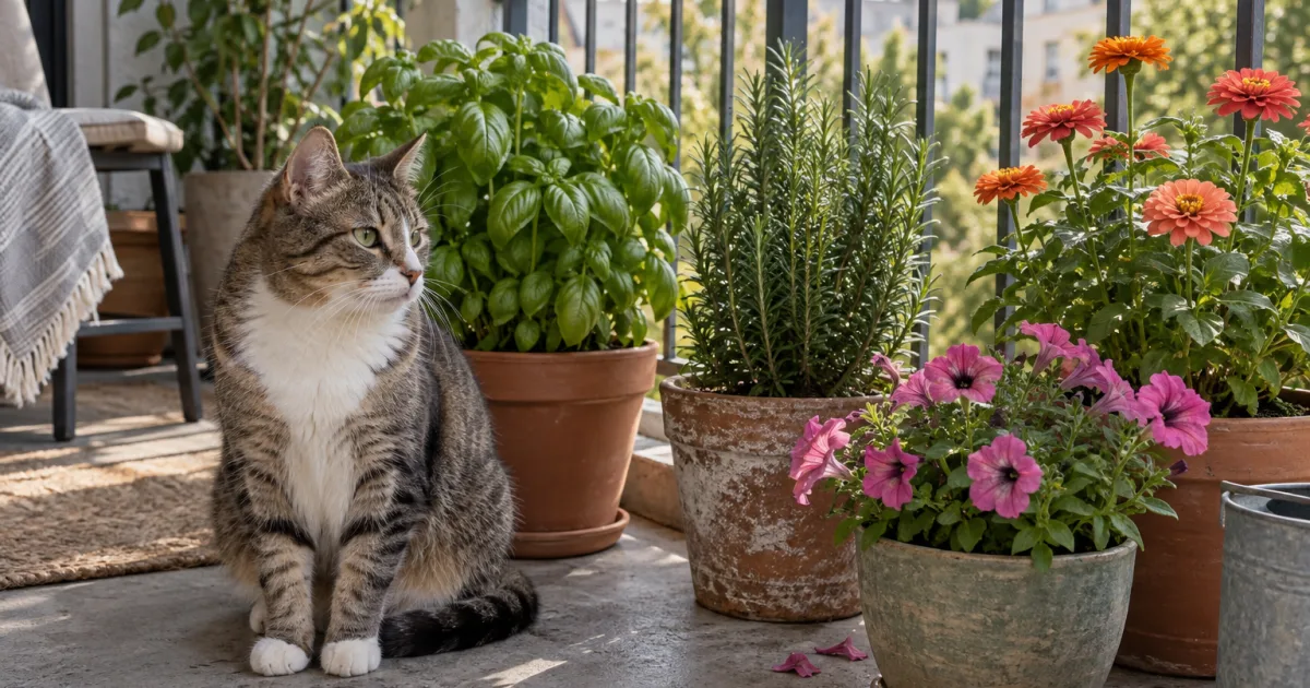 Pet-Safe Plants for a Balcony (and Which Common Ones to Avoid)