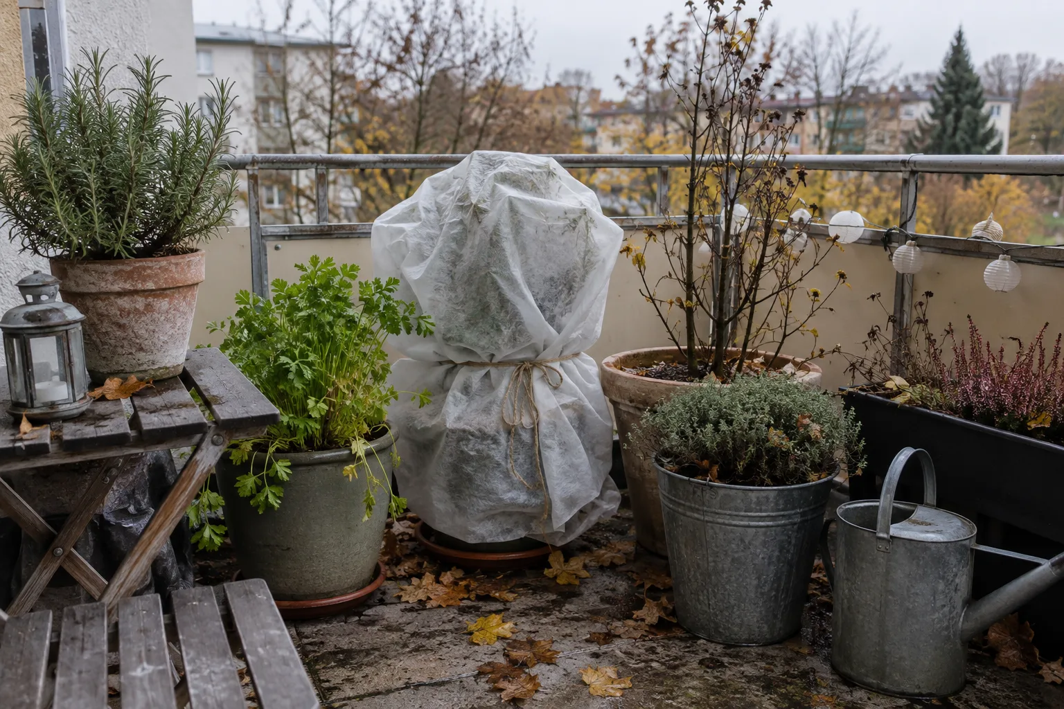 How to Prep Your Balcony Garden for Winter